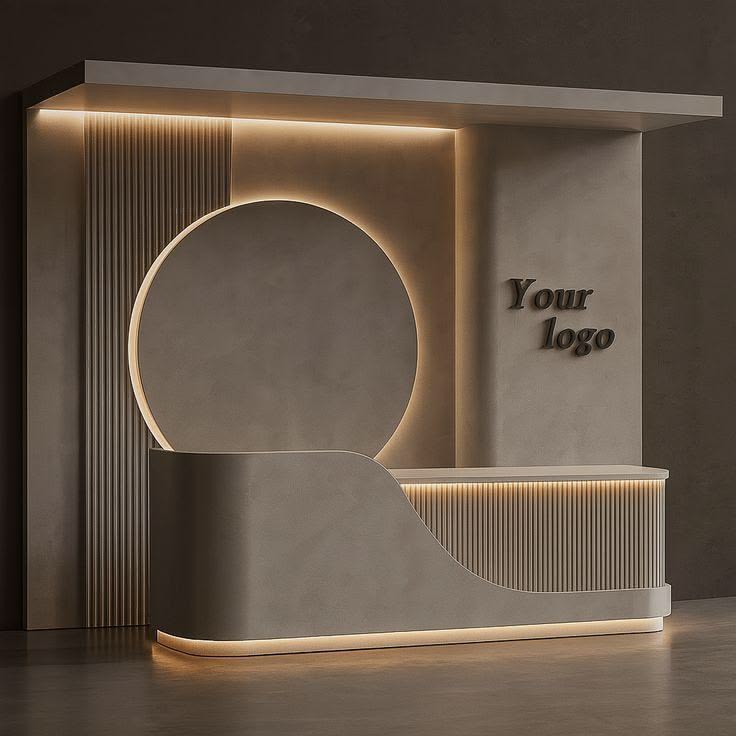 Executive Reception Suite featuring Recessed Downlights & Accent Glow #25